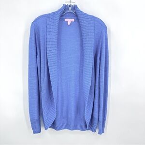 Lilly Pulitzer Brookside Cardigan Bay Blue Size M